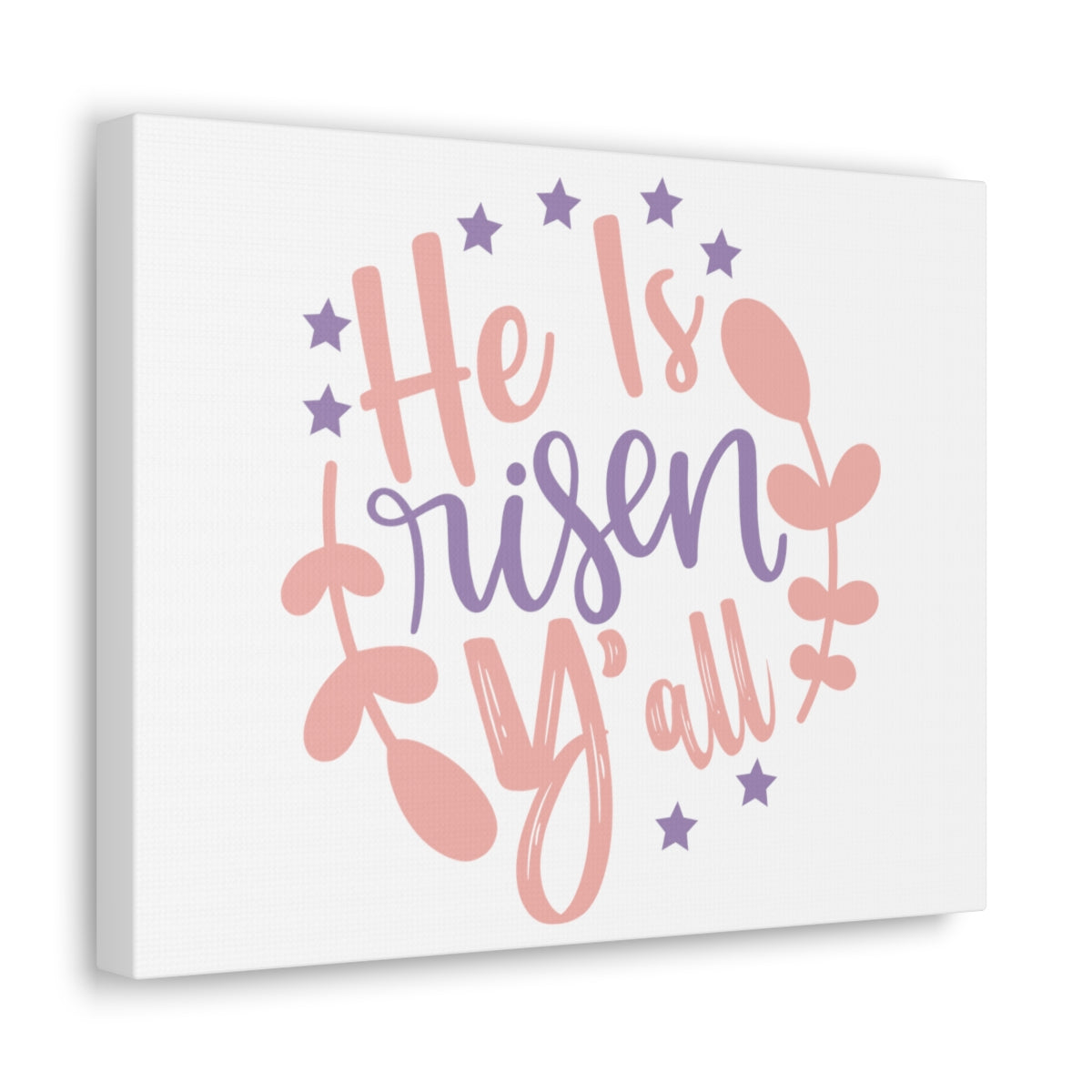 Scripture Walls He Is Risen Matthew 28:5-6 Christian Wall Art Print Ready to Hang Unframed-Express Your Love Gifts